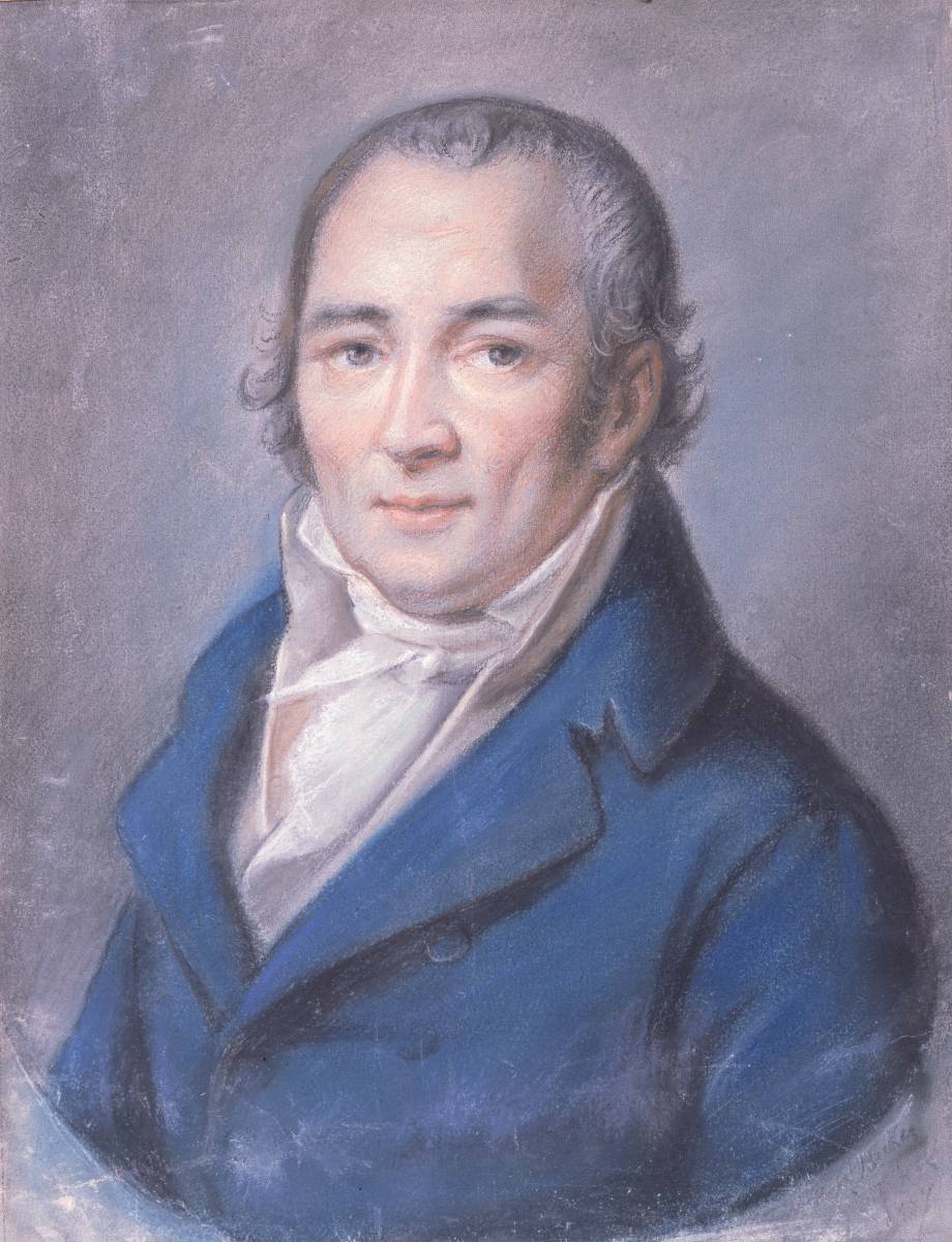 Johann Peter Hebel, Pastell von Philipp Jakob Becker (1807), Histor. Museum Basel
