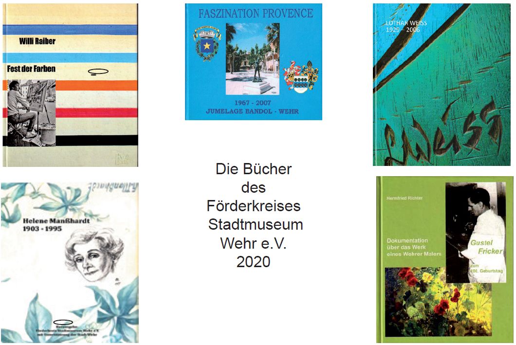 Buchkatalog Förderkreis Stadtmuseum Wehr
