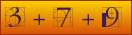 Captcha Rechnung - bitte Ergebnis ins Eingabefenster eingeben